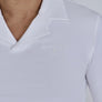 SikSilk - White Long Sleeve Polo